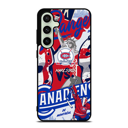 MONTREAL CANADIENS NHL ICON 2 Samsung Galaxy S24 FE Case Cover