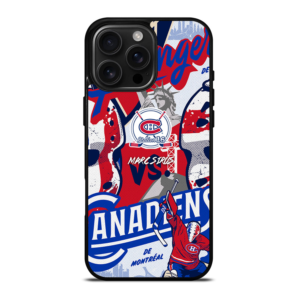MONTREAL CANADIENS NHL ICON 2 iPhone 16 Pro Max Case Cover