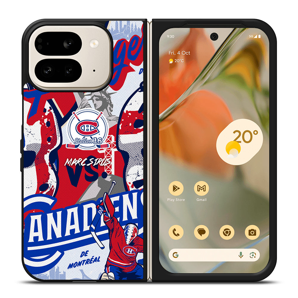 MONTREAL CANADIENS NHL ICON 2 Google Pixel 9 Pro Fold Case Cover