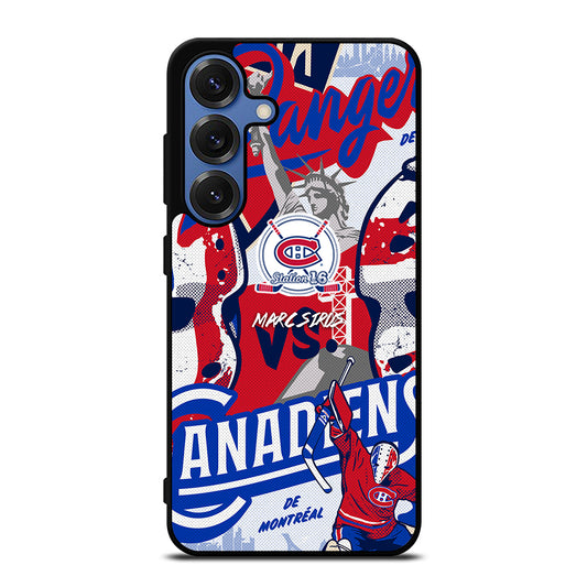 MONTREAL CANADIENS NHL ICON 2 Samsung Galaxy S25 Case Cover