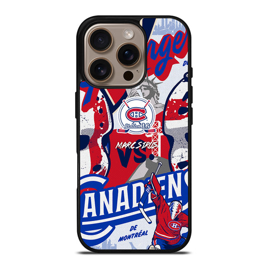 MONTREAL CANADIENS NHL ICON 2 iPhone 16 Pro Case Cover