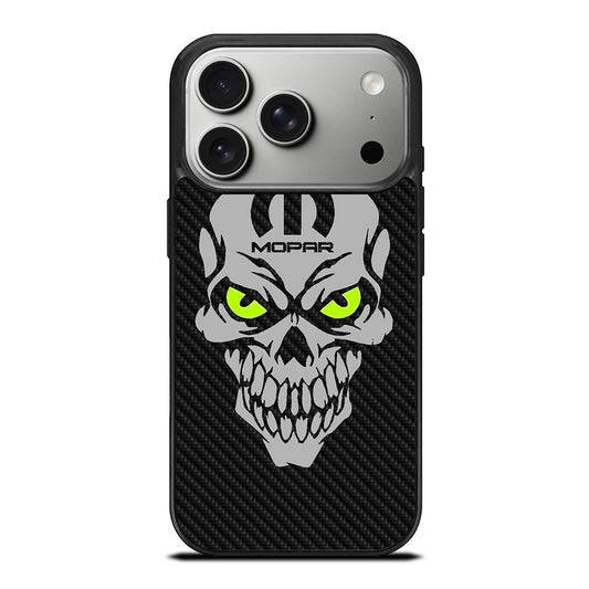 MOPAR SKULL CARBON iPhone 17 Pro Case Cover