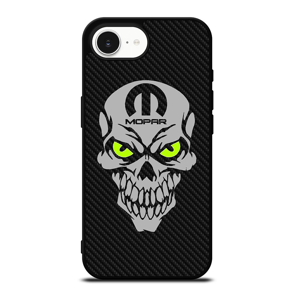 MOPAR SKULL CARBON iPhone 16e Case Cover