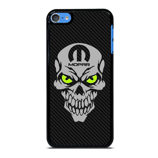 MOPAR SKULL CARBON iPod Touch 7 Case Cover