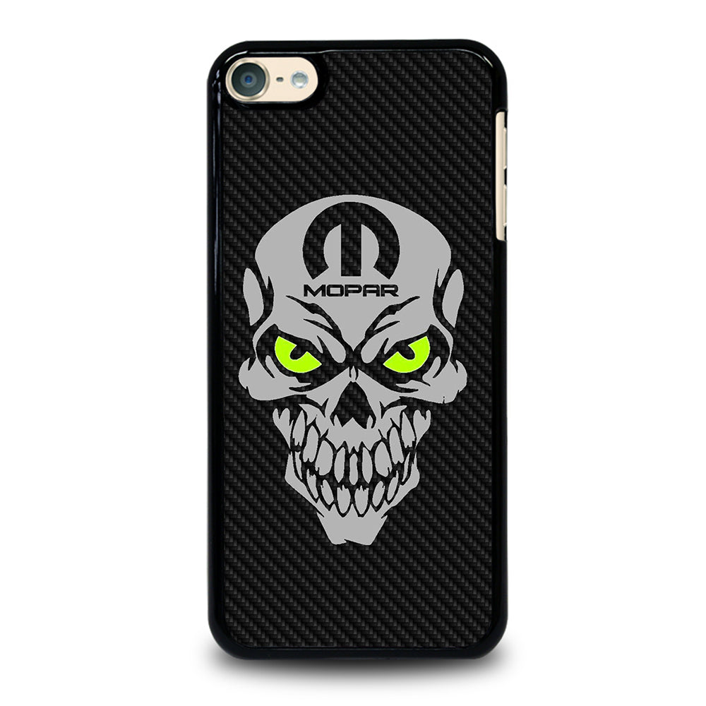 MOPAR SKULL CARBON iPod Touch 6 Case Cover