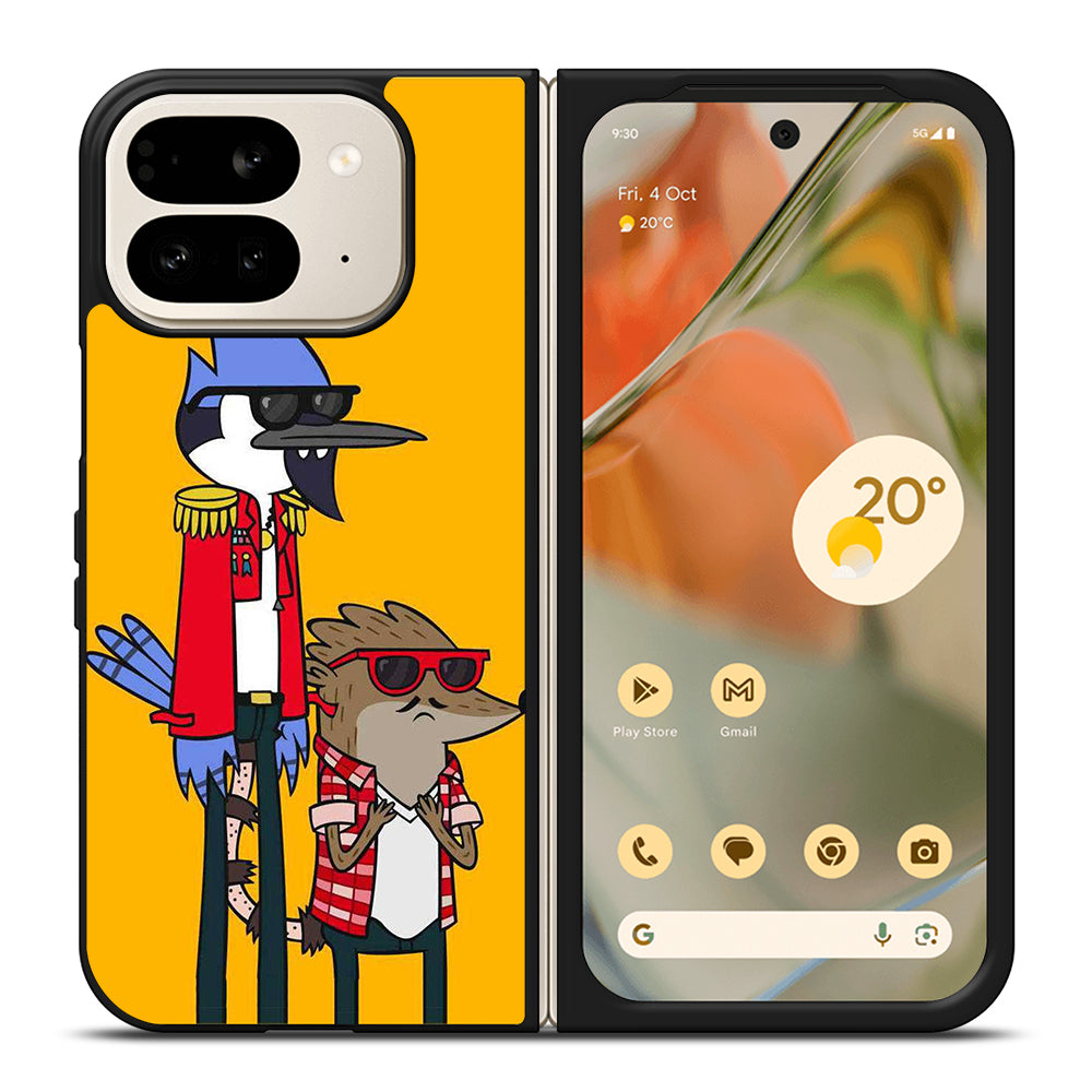MORDECAI RIGBY CARTOON 1 Google Pixel 9 Pro Fold Case Cover