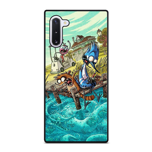 MORDECAI RIGBY CARTOON 3 Samsung Galaxy Note 10 Case Cover