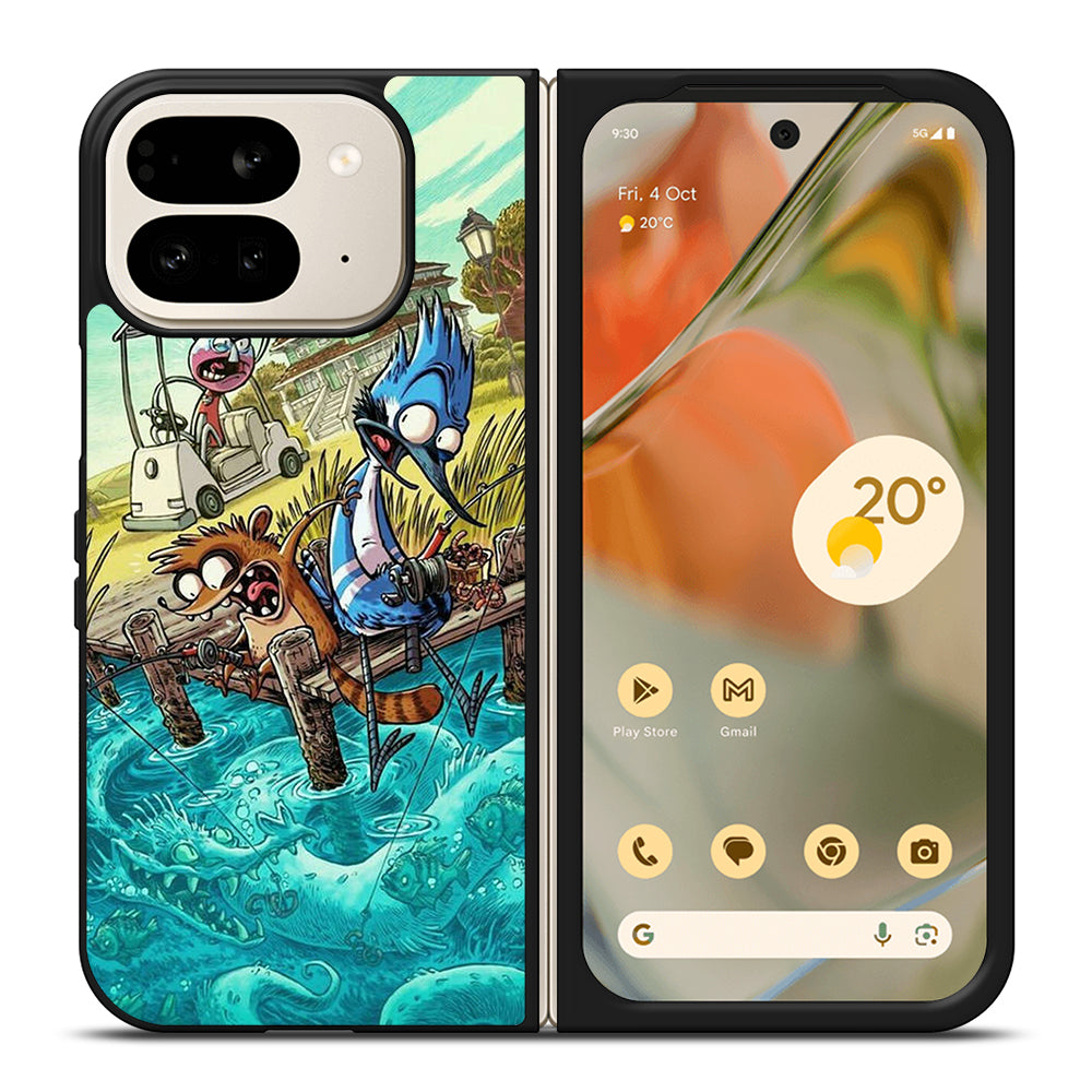 MORDECAI RIGBY CARTOON 3 Google Pixel 9 Pro Fold Case Cover