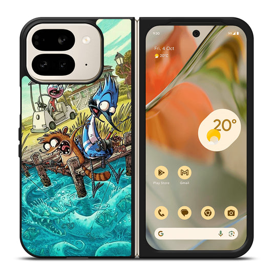 MORDECAI RIGBY CARTOON 3 Google Pixel 9 Pro Fold Case Cover