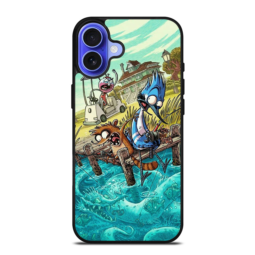 MORDECAI RIGBY CARTOON 3 iPhone 16 Case Cover