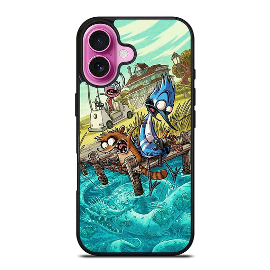 MORDECAI RIGBY CARTOON 3 iPhone 16 Plus Case Cover