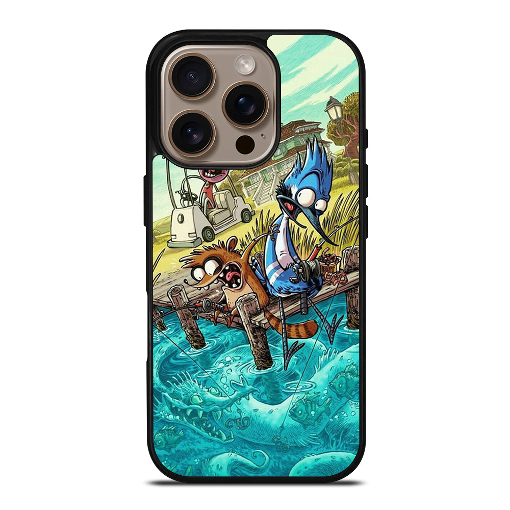 MORDECAI RIGBY CARTOON 3 iPhone 16 Pro Case Cover