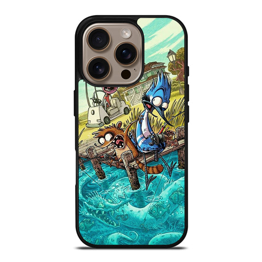 MORDECAI RIGBY CARTOON 3 iPhone 16 Pro Case Cover