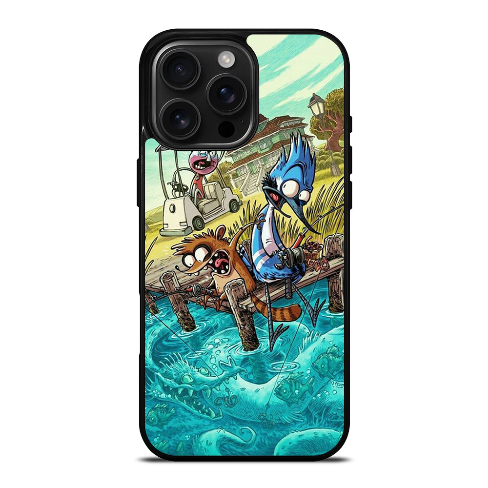 MORDECAI RIGBY CARTOON 3 iPhone 16 Pro Max Case Cover