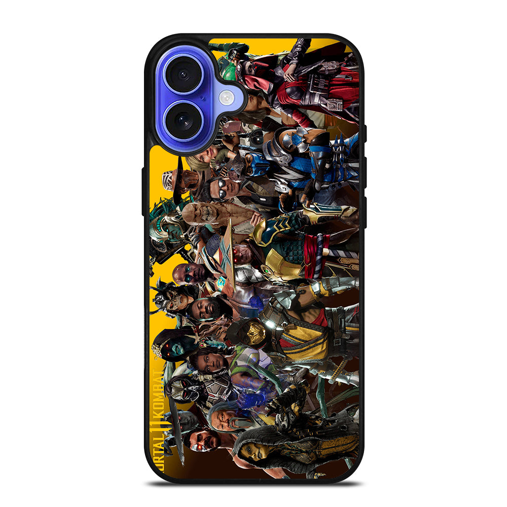 MORTAL KOMBAT GAME ALL CHARACTER iPhone 16 Case Cover