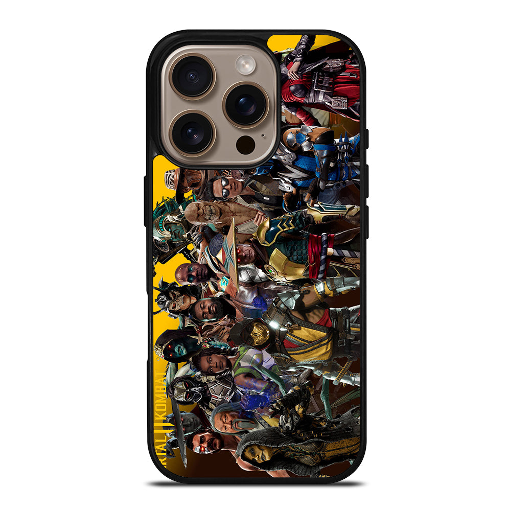 MORTAL KOMBAT GAME ALL CHARACTER iPhone 16 Pro Case Cover