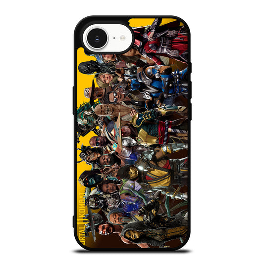 MORTAL KOMBAT GAME ALL CHARACTER iPhone 16e Case Cover