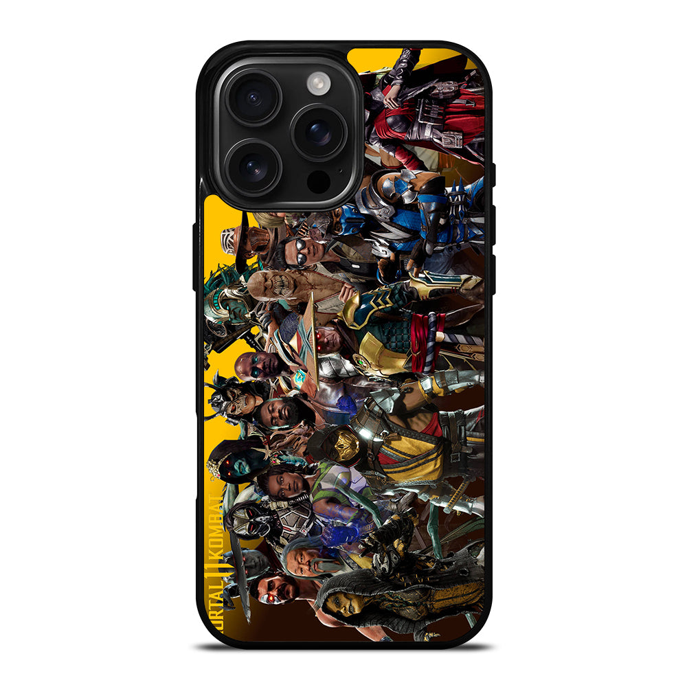 MORTAL KOMBAT GAME ALL CHARACTER iPhone 16 Pro Max Case Cover