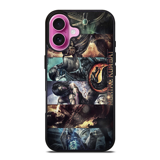 MORTAL KOMBAT GAME CHARACTER 2 iPhone 16 Plus Case Cover