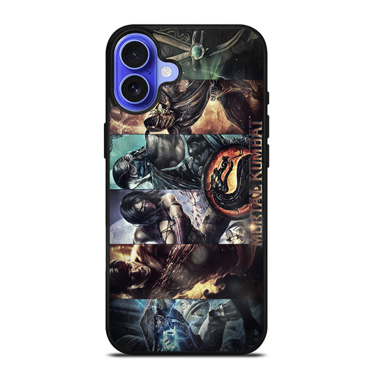 MORTAL KOMBAT GAME CHARACTER 2 iPhone 16 Case Cover
