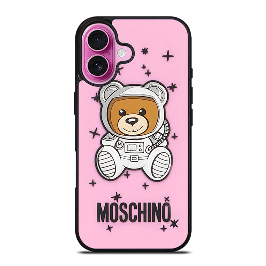MOSCHINO TEDDY BEAR ASTRONOUT iPhone 16 Plus Case Cover