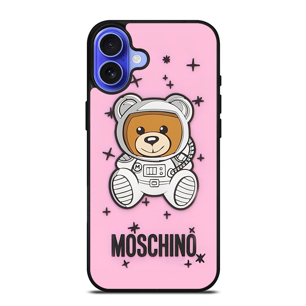 MOSCHINO TEDDY BEAR ASTRONOUT iPhone 16 Case Cover