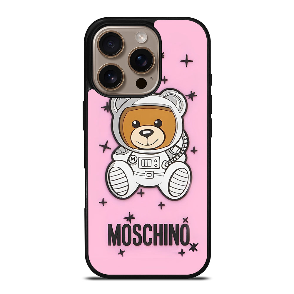 MOSCHINO TEDDY BEAR ASTRONOUT iPhone 16 Pro Case Cover