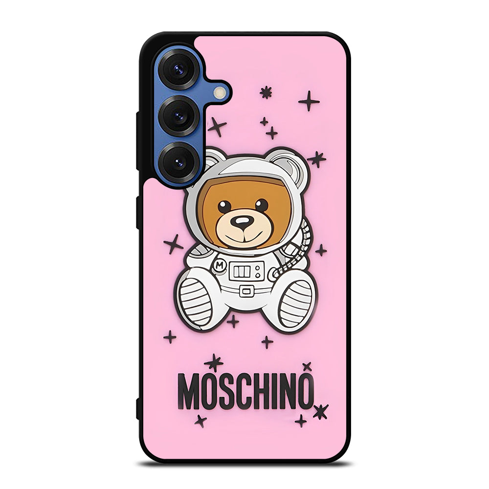 MOSCHINO TEDDY BEAR ASTRONOUT Samsung Galaxy S25 Case Cover