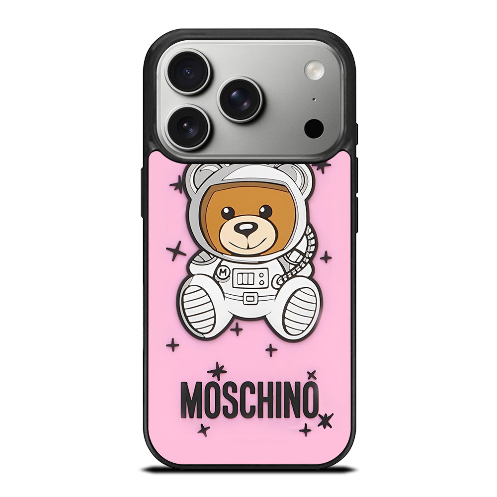 MOSCHINO TEDDY BEAR ASTRONOUT iPhone 17 Pro Case Cover