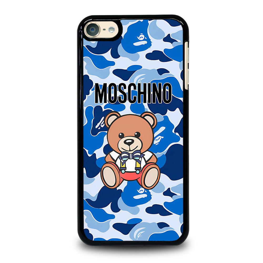 MOSCHINO TEDDY BEAR CAMO iPod Touch 6 Case Cover