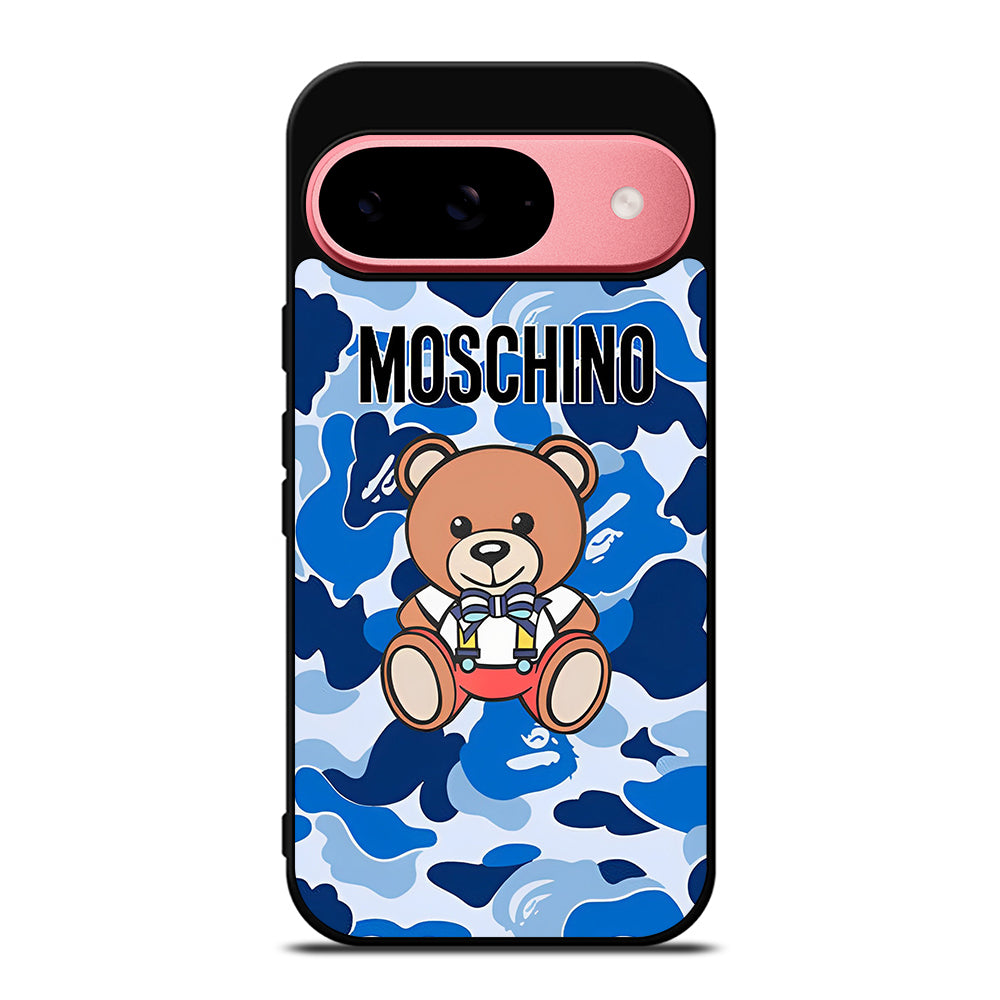 MOSCHINO TEDDY BEAR CAMO Google Pixel 9 Case Cover