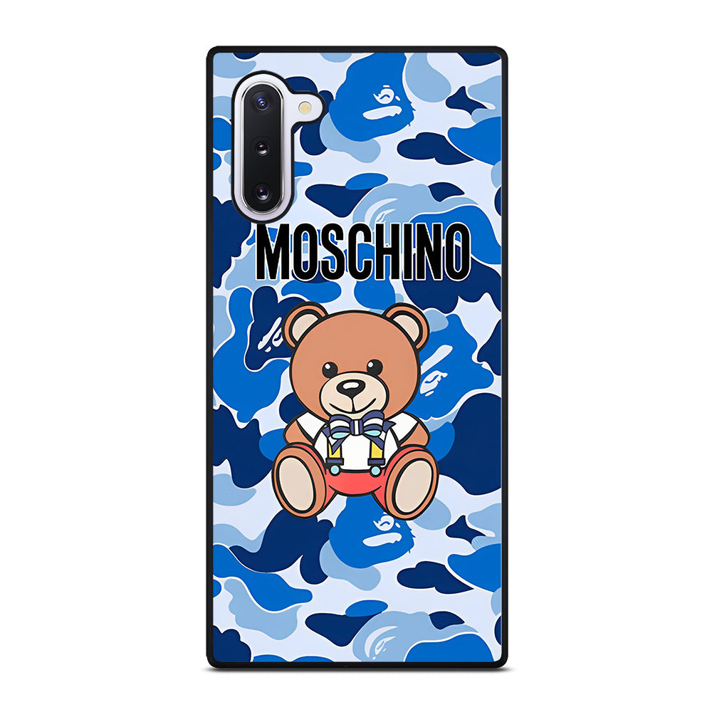 MOSCHINO TEDDY BEAR CAMO Samsung Galaxy Note 10 Case Cover