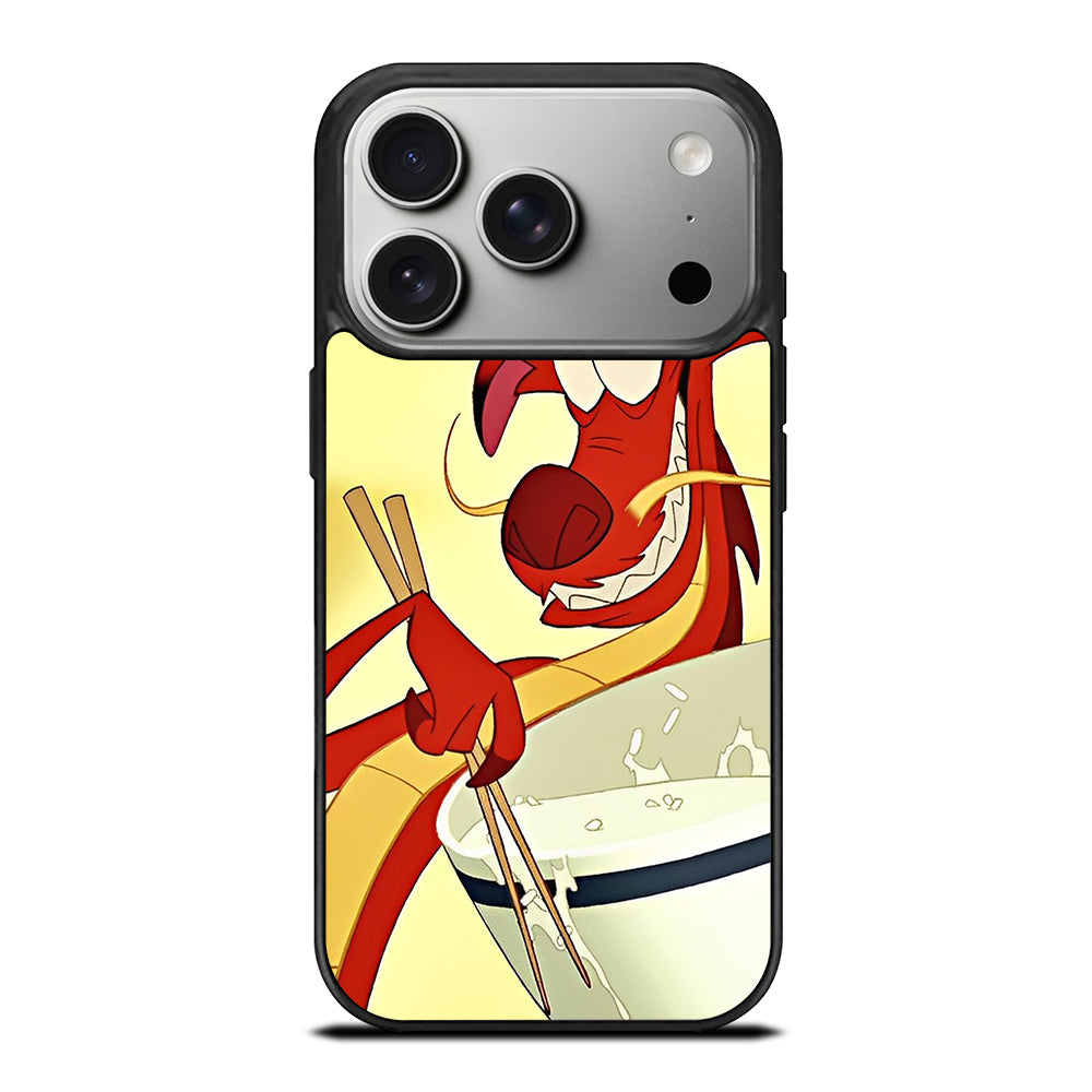 MUSHU MULAN DISNEY CARTOON 3 iPhone 17 Pro Case Cover