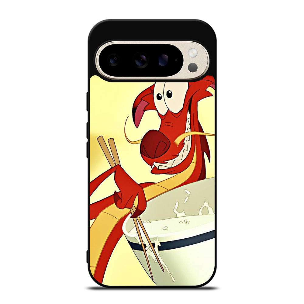 MUSHU MULAN DISNEY CARTOON 3 Google Pixel 9 Pro Case Cover