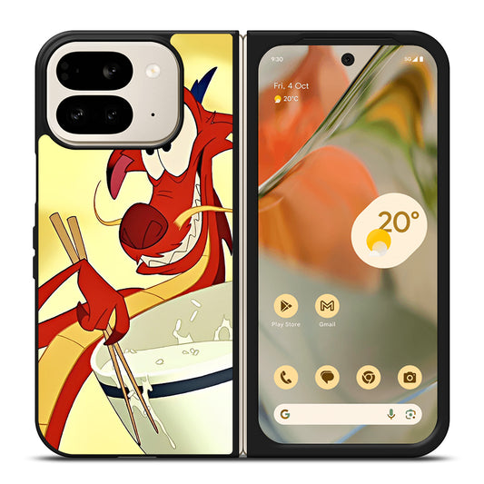 MUSHU MULAN DISNEY CARTOON 3 Google Pixel 9 Pro Fold Case Cover