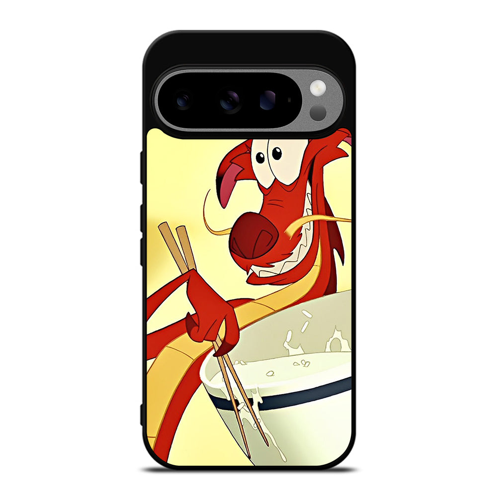 MUSHU MULAN DISNEY CARTOON 3 Google Pixel 9 Pro XL Case Cover