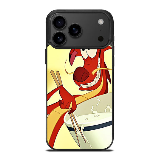 MUSHU MULAN DISNEY CARTOON 3 iPhone 17 Pro Max Case Cover