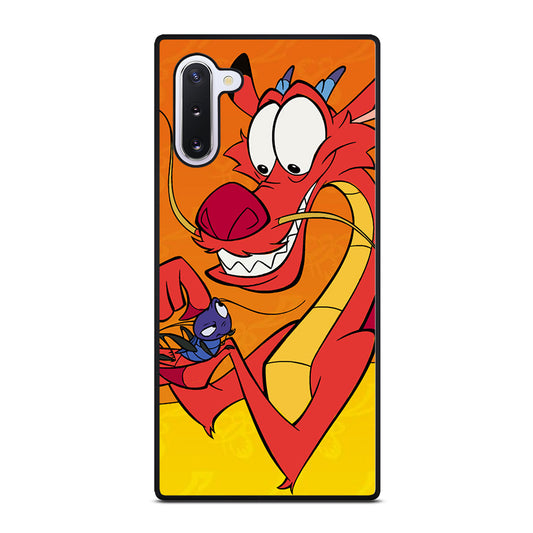 MUSHU MULAN DISNEY CARTOON 4 Samsung Galaxy Note 10 Case Cover