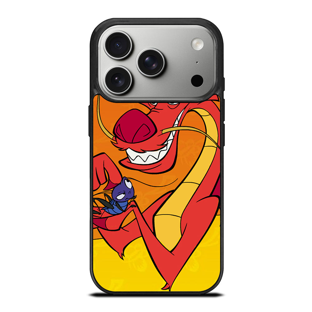 MUSHU MULAN DISNEY CARTOON 4 iPhone 17 Pro Case Cover