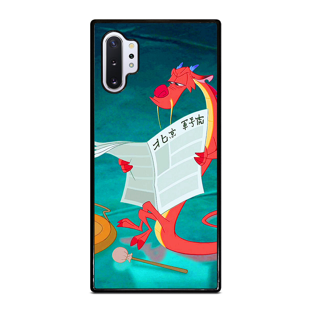 MUSHU MULAN DISNEY CARTOON 5 Samsung Galaxy Note 10 Plus Case Cover