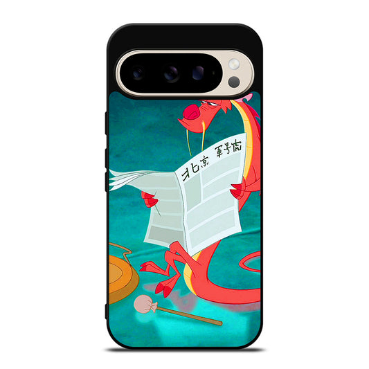 MUSHU MULAN DISNEY CARTOON 5 Google Pixel 9 Pro Case Cover