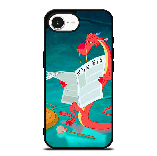 MUSHU MULAN DISNEY CARTOON 5 iPhone 16e Case Cover