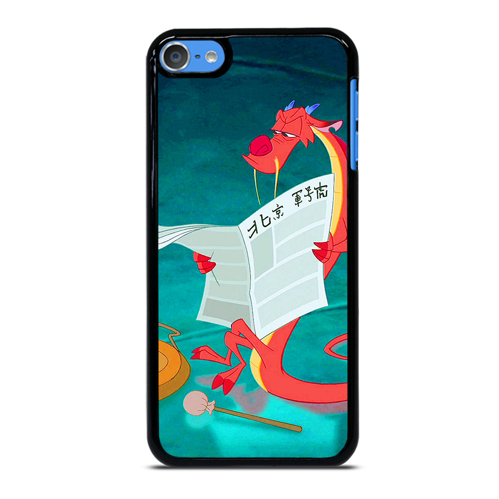 MUSHU MULAN DISNEY CARTOON 5 iPod Touch 7 Case Cover