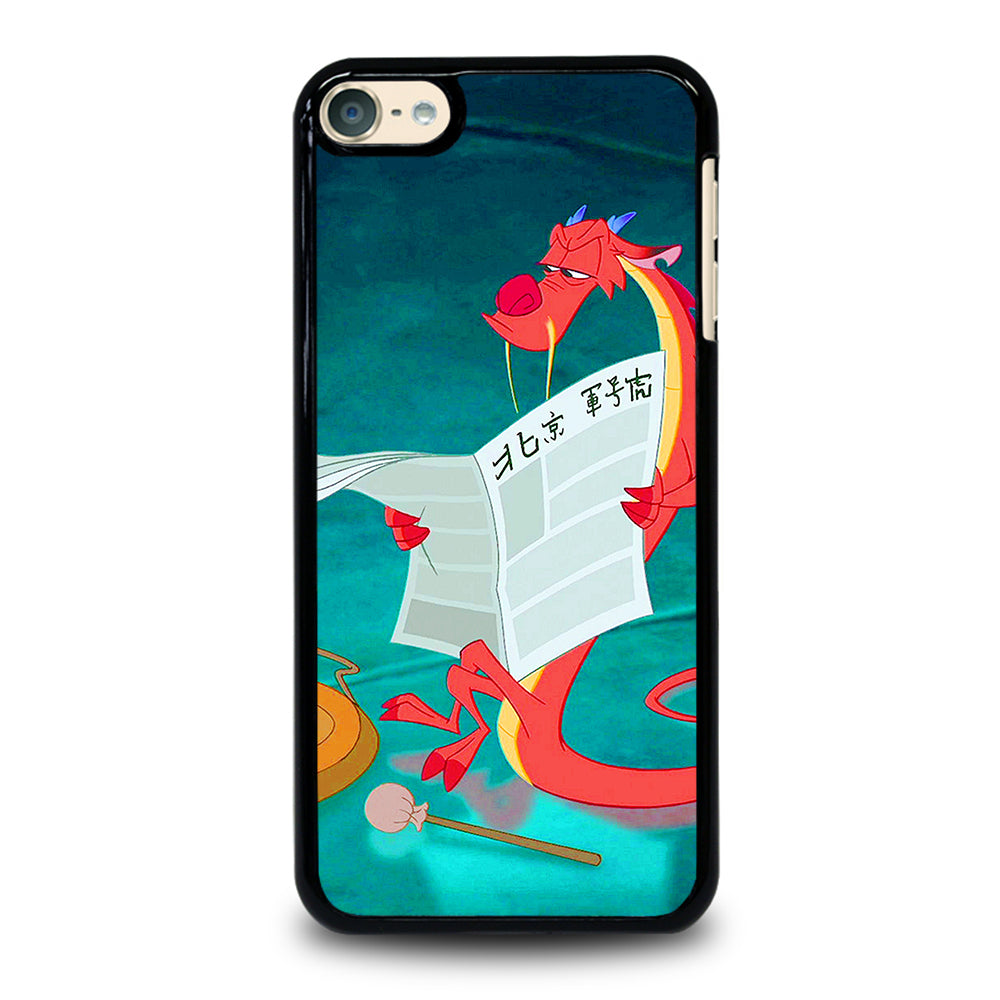 MUSHU MULAN DISNEY CARTOON 5 iPod Touch 6 Case Cover