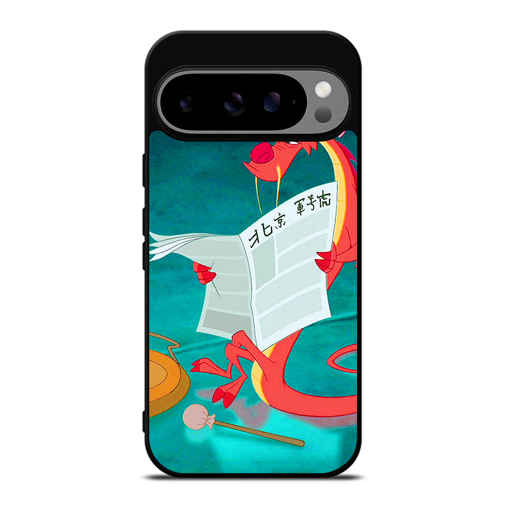 MUSHU MULAN DISNEY CARTOON 5 Google Pixel 9 Pro XL Case Cover