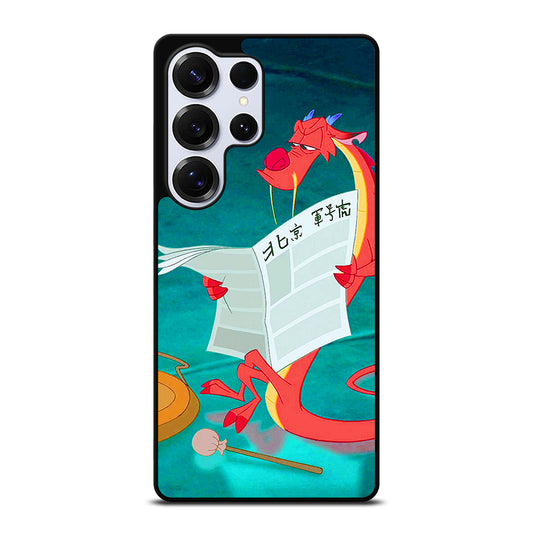 MUSHU MULAN DISNEY CARTOON 5 Samsung Galaxy S25 Ultra Case Cover