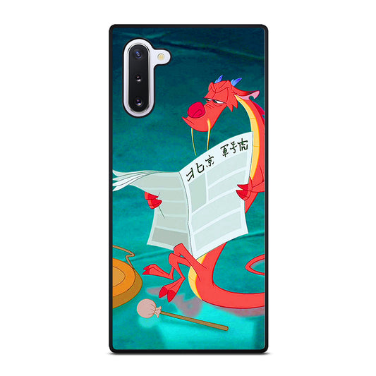 MUSHU MULAN DISNEY CARTOON 5 Samsung Galaxy Note 10 Case Cover