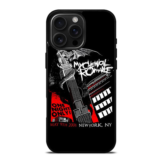 MY CHEMICAL ROMANCE POSTER BAND iPhone 16 Pro Max Case Cover