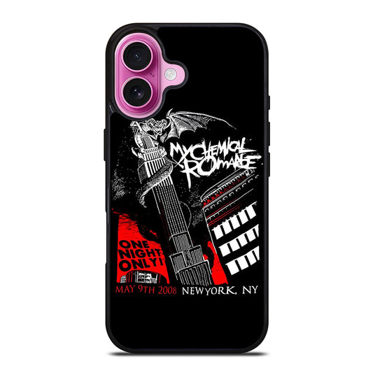 MY CHEMICAL ROMANCE POSTER BAND iPhone 16 Plus Case Cover