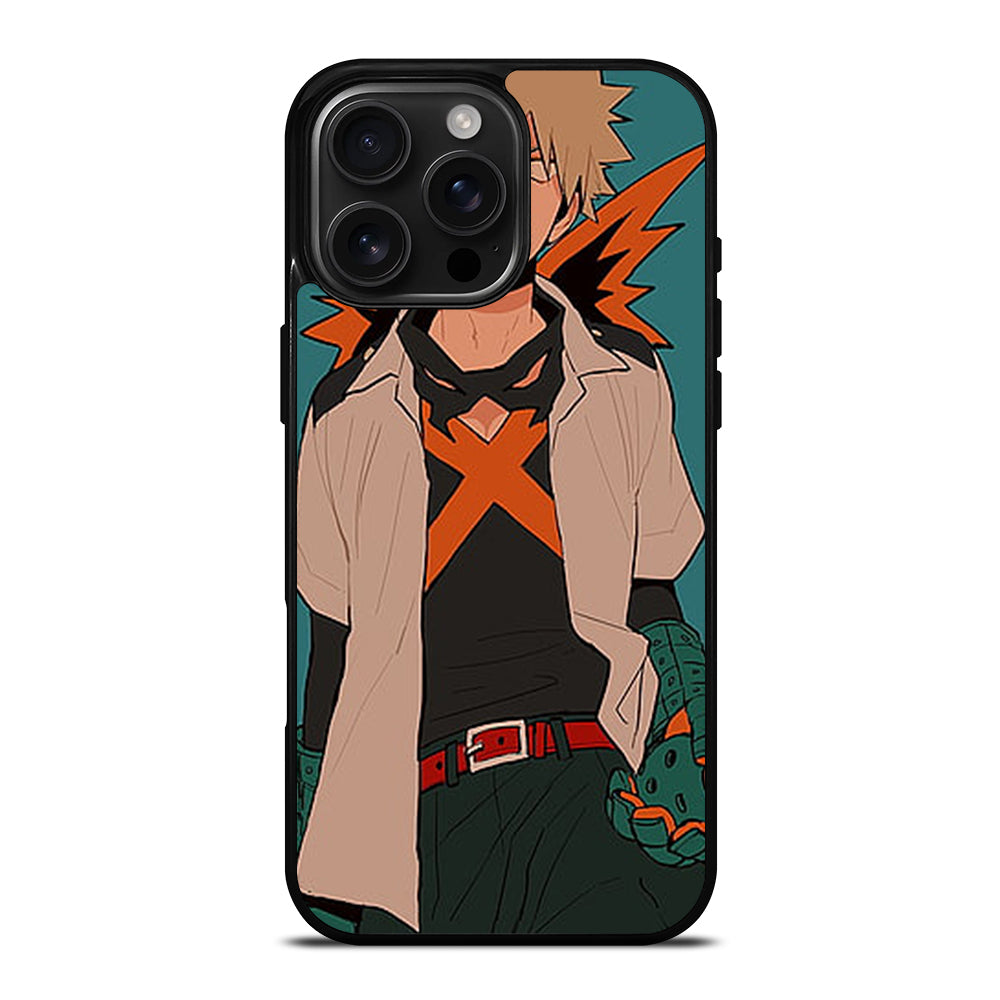 MY HERO ACADEMIA ANIME BAKUGOU iPhone 16 Pro Max Case Cover